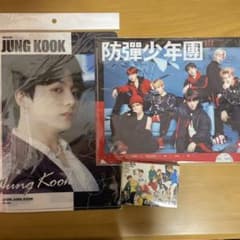 BTS ファイル2枚、メモ帳セットのサムネイル