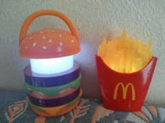 マクドナルド福袋ハンバーガー フライドポテト LEDライトのサムネイル