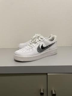 ゆづあさママ様専用　Nike Air Force 1 ホワイト/グレーのサムネイル