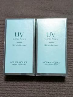 最新版 ホリカホリカUV Clear Stick 未開封 15gx２本のサムネイル
