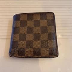 ルイヴィトン ダミエ 二つ折り財布　正規品メンズ二つ折り財布　ダミエのサムネイル