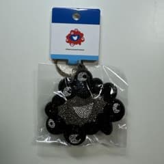 【即購入⭕️】関西万博 黒ミャクミャク ラインストーン キーホルダー EXPO 大阪関西万博 EXPO ラインストーンマスコット キーホルダー 黒