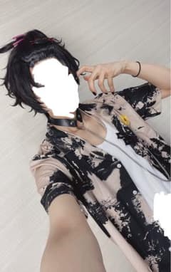 穆*様 にじさんじ 佐伯イッテツ 海の家 衣装 ウィッグ コスプレ フルセット Amazon.co.jp: [推しコス屋]佐伯イッテツ コスプレ 衣装 Vtuber