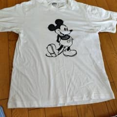 UNIQLO UT ミッキーマウス Tシャツ ホワイト Lサイズのサムネイル