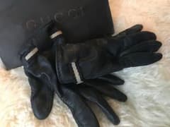 正規品GUCCIレザーグローブのサムネイル