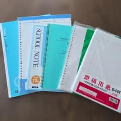 KOKUYO Campusノート ＆ 学習用ノート 原稿用紙 セットのサムネイル