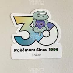 ポケモン 30周年記念ステッカー ポワルン シール