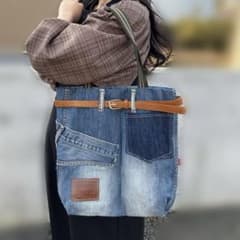 ハンドメイド トートバッグ LEVI’S デニムのサムネイル