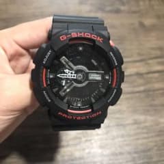 【本日限定値下げ】G-SHOCK 黒 赤 腕時計のサムネイル