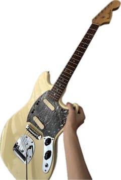 photogenic ムスタングタイプ ブリッジ、アームFender品に交換済み photogenic ムスタングタイプ ブリッジ、アームFender品に交換済み