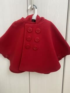 【ほぼ新品】ミキハウス　ポンチョのサムネイル