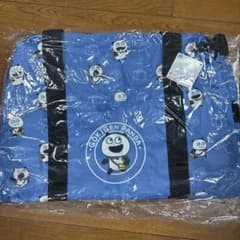 ごきげんぱんだ　ボストンバッグ　 ・ブルー