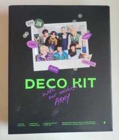 BTS 2022 DECO KIT デコキット 公式のサムネイル