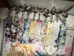 セーラームーン展 アクリルスティックキーホルダー 10戦士 コンプ