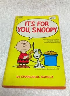 スヌーピーコミック洋書♡稀少♡ヴィンテージ♡ 二冊のサムネイル
