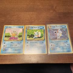 中古】旧裏 ゼニガメ、わるいカメール、わるいカメックス 3枚セット