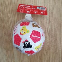 ミキハウス　ソフトサッカーボールのサムネイル