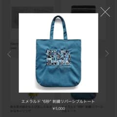back number グッズ　トートバッグ　缶バッジのサムネイル