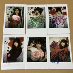 桃月なしこバレンタイン風チェキ 6枚セット サイン入り - メルカリ