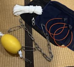 ISIDAI 石鯛ストリンガー　フルセット　口白　子アラ　メッシュケース付き ISIDAI 石鯛ストリンガー フルセット 口白 子アラ メッシュケース付き