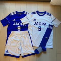 ジャクパ　サッカー　ユニホーム　160 （背番号あり）のサムネイル