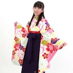 卒業式 袴 小学生 女の子 140 145 ジュニア袴4点セット024 - メルカリ