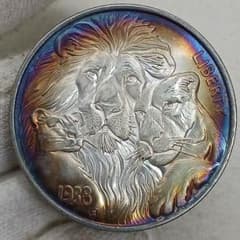 A-1464 ライオン アメリカ 1938年 直径38mm 重さ23.45gのサムネイル