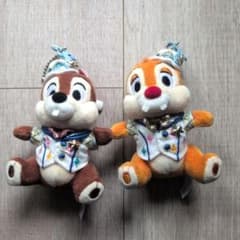 ディズニーシー20周年 チップとデールぬいぐるみバッチのサムネイル