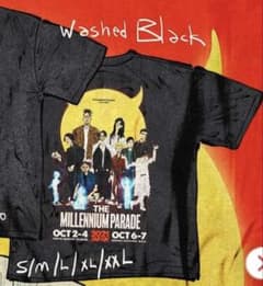 ミレパ millennium parade Tシャツ Lサイズ 黒 墨黒 MILLENNIUM PARADE tシャツ Lサイズ - メルカリ