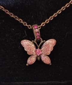 ANNA SUI 蝶モチーフ リバーシブルネックレス セットのサムネイル