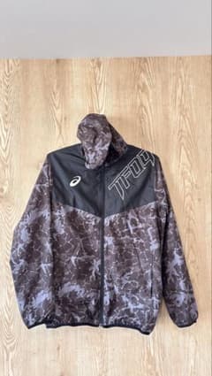 asics ウィンドブレーカー TF04 カモフラ柄 asics ウィンドブレーカー TF04 カモフラ柄 - メルカリ