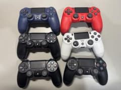 【ジャンク扱い】PS4 DUALSHOCK 4 コントローラー 4色セットのサムネイル