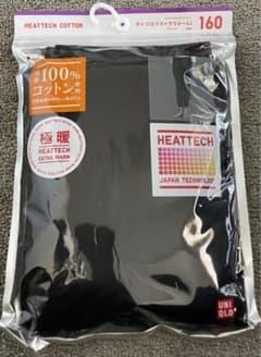 ◆新品◆ ユニクロ　極暖タイツ　160 ブラックのサムネイル