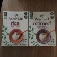 Beech-Nut ベビーライス オートミールセット4ヶ月頃〜のサムネイル