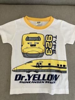ドクターイエロー　新幹線 923形 Tシャツ　100のサムネイル