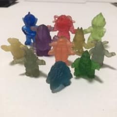 ウルトラマン ウルトラ怪獣消しゴム クリア 11体 ☆塩ビ フィギュア