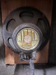 山口電機 フィールドコイル式スピーカー TYPE8B 蓄音機用 現状品 当時物 山口電機 フィールドコイル式スピーカー TYPE8B 蓄音機用 現状品 当時