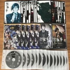 흑집사+흑집사 2+북 오브 서커스+OVA DVD 25장 세트