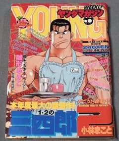 週刊ヤングマガジン1994年6月27日27号『1・2の三四郎2』表紙/小林
