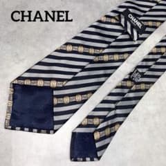 CHANEL シャネル ネクタイ 総柄 イタリア製 ココマーク 最高級 希少