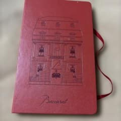 Baccarat ノートブック レッドのサムネイル