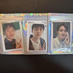 EXO REVERXE qqmusic 中華トレカ 3枚セット ギョンス - メルカリ