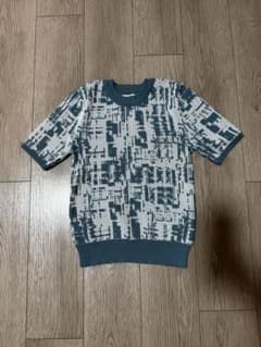 美品 MURUA ミックスジャガードリブトップスのサムネイル