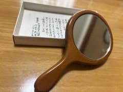 木彫り 手鏡 ハンドミラー 伝統工芸品のサムネイル