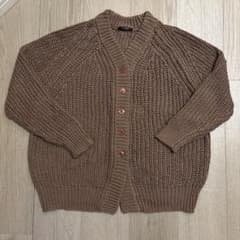 LOUNIE ブラウン ニットカーディガンのサムネイル