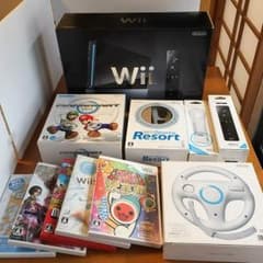 wii本体 + マリオカート + スポーツリゾート セットのサムネイル