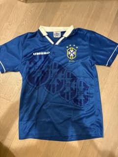 UMBRO 1994年ワールドカップ ブラジル代表 アウェイユニフォーム L 1994ブラジル代表、UMBRO時代最後の「4つ星アウェイユニフォーム