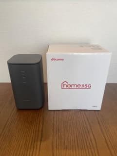 home 5G HR02 (未使用/新品)docomo5G対応ホームルーターのサムネイル