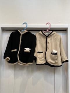 2枚セット バーバリー ベビー　ポンチョのサムネイル