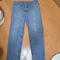 【Carhartt】90s メキシコ製 ストレートデニムパンツ 33×32のサムネイル